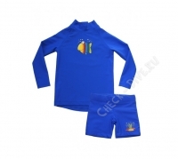 Комплект детский MiaCarlo, iQUV300+, футболка дл.рукав + шорты 1