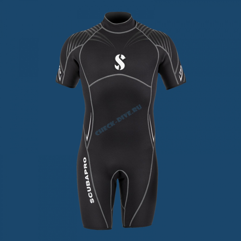 Гидрокостюм Waterproof W30 2.5мм шорти жен.