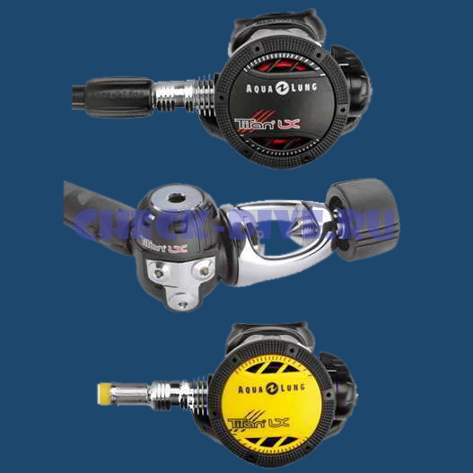 Регулятор Aqualung Titan LX acd + октопус Titan