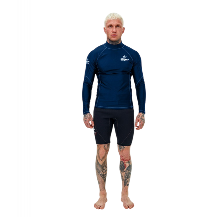 Гидромайка мужская Агидель UPF 50 navy blue