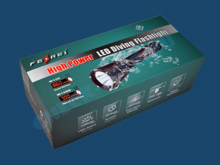 Фонарь Ferei w158B тёплый свет