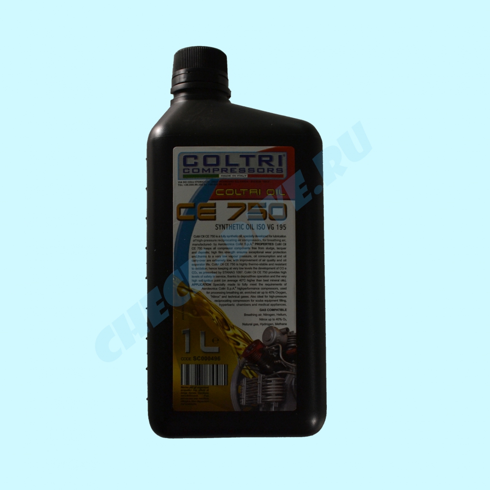 Масло компрессорное синтетическое Coltri, 1л