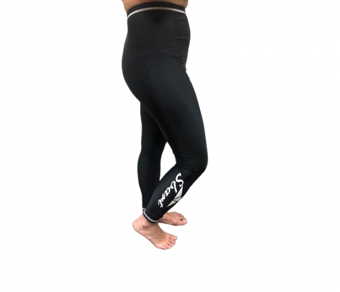 Леггинсы из лайкры Black UPF 50
