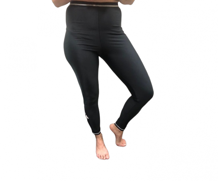 Леггинсы из лайкры Black UPF 50