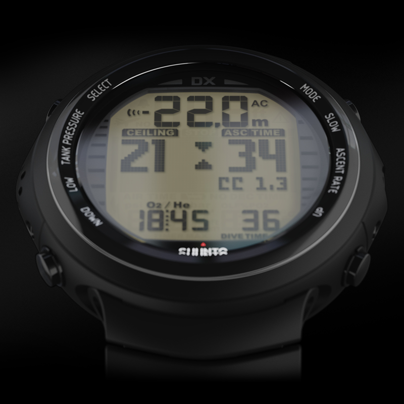 Компьютер Suunto DX Black titaniun