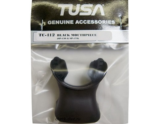 Загубник для трубок Tusa SP130/SP170/SP0101 BK