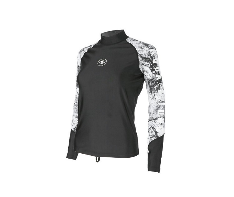 Гидромайка женская Aqualung Aqua BK/W