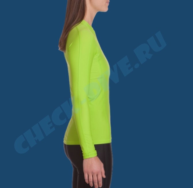 Гидромайка женская IQ UV300+ зелёный