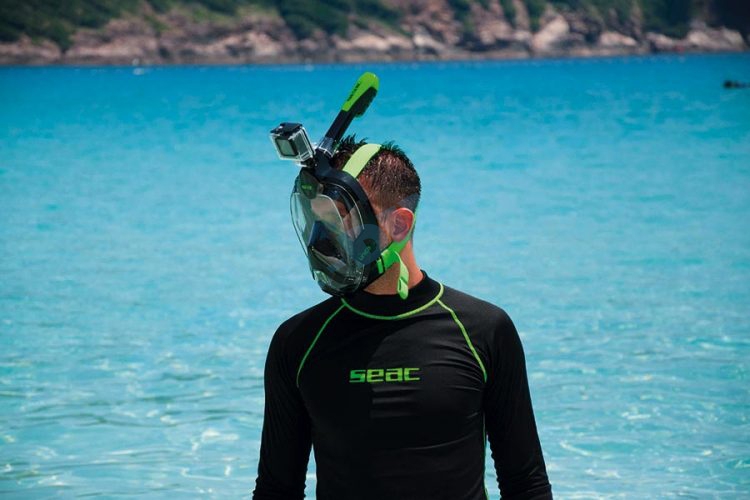 Маска Seac Sub Unica Snorkeling full face