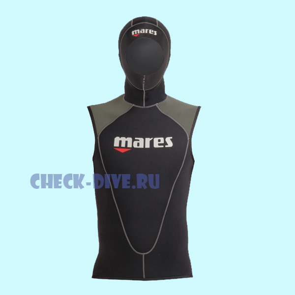 Утеплитель со шлемом Mares Flexa мужской