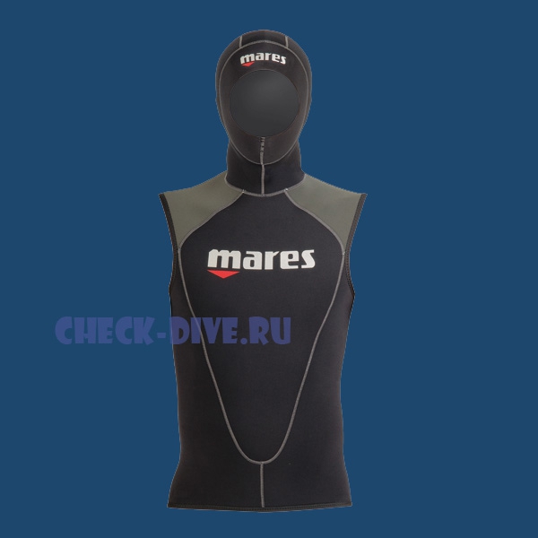 Утеплитель со шлемом Mares Flexa мужской