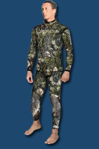 Куртка для костюма Sea Green 3D Camo 7мм