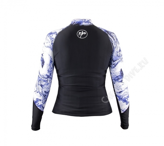 Гидромайка женская Marble Purple UPF 50