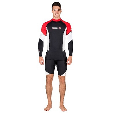 Мужская гидромайка Mares Rash Guard Dive Center
