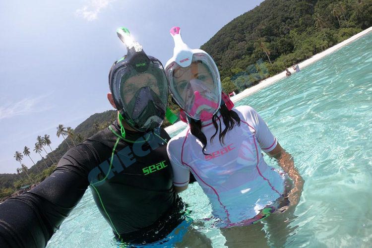 Маска Seac Sub Unica Snorkeling full face
