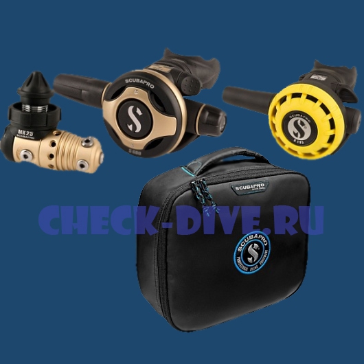 Комплект регулятор MK25 DIN/S600 Gold + R195