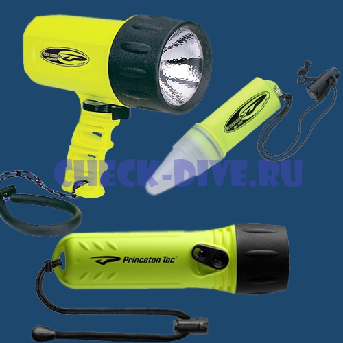 Набор дайверских фонарей Princeton Tec Led