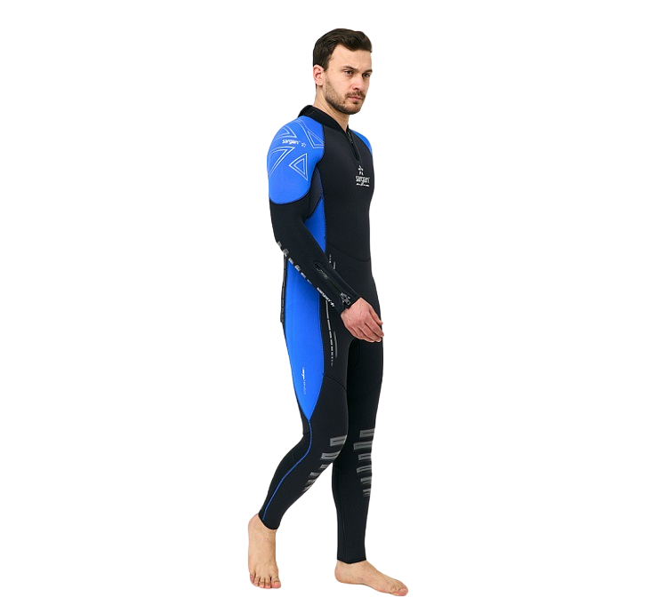 Гидрокостюм мужской Sargan Nero 2.0 Zipp 5 mm