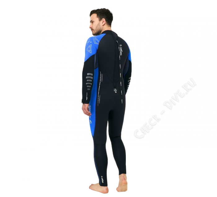 Гидрокостюм мужской Sargan Nero 2.0 Zipp 5 mm