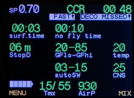 Подводный компьютер AV1