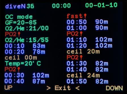 Подводный компьютер AV1