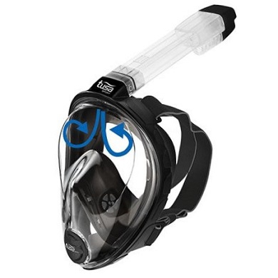 Маска для сноркелинга Tusa Full-Face Snorkeling