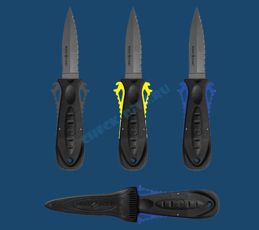 Дайверский нож Wenoka Squeeze Lock Stiletto титан