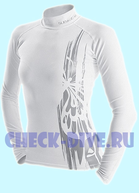 Гидромайка Subgear White Ocean,лайкра жен.