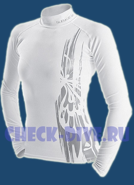 Гидромайка Subgear White Ocean,лайкра жен.